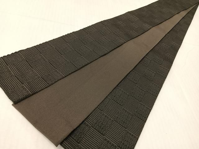 角帯 両面 平和屋着物○男性 博多織 市松織 CABH4408vpの通販 by 市松の