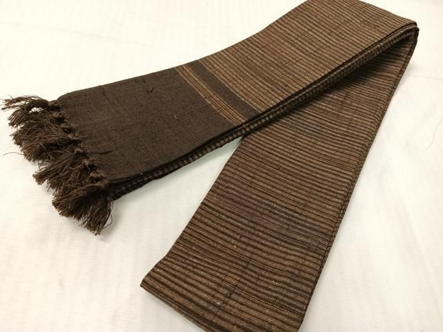 平和屋着物●男性　角帯　紬地　横縞　正絹　逸品　CABH4418vp 平和屋着物○男性 角帯 紬地 横縞 正絹 逸品 CABH4418vp - メルカリ