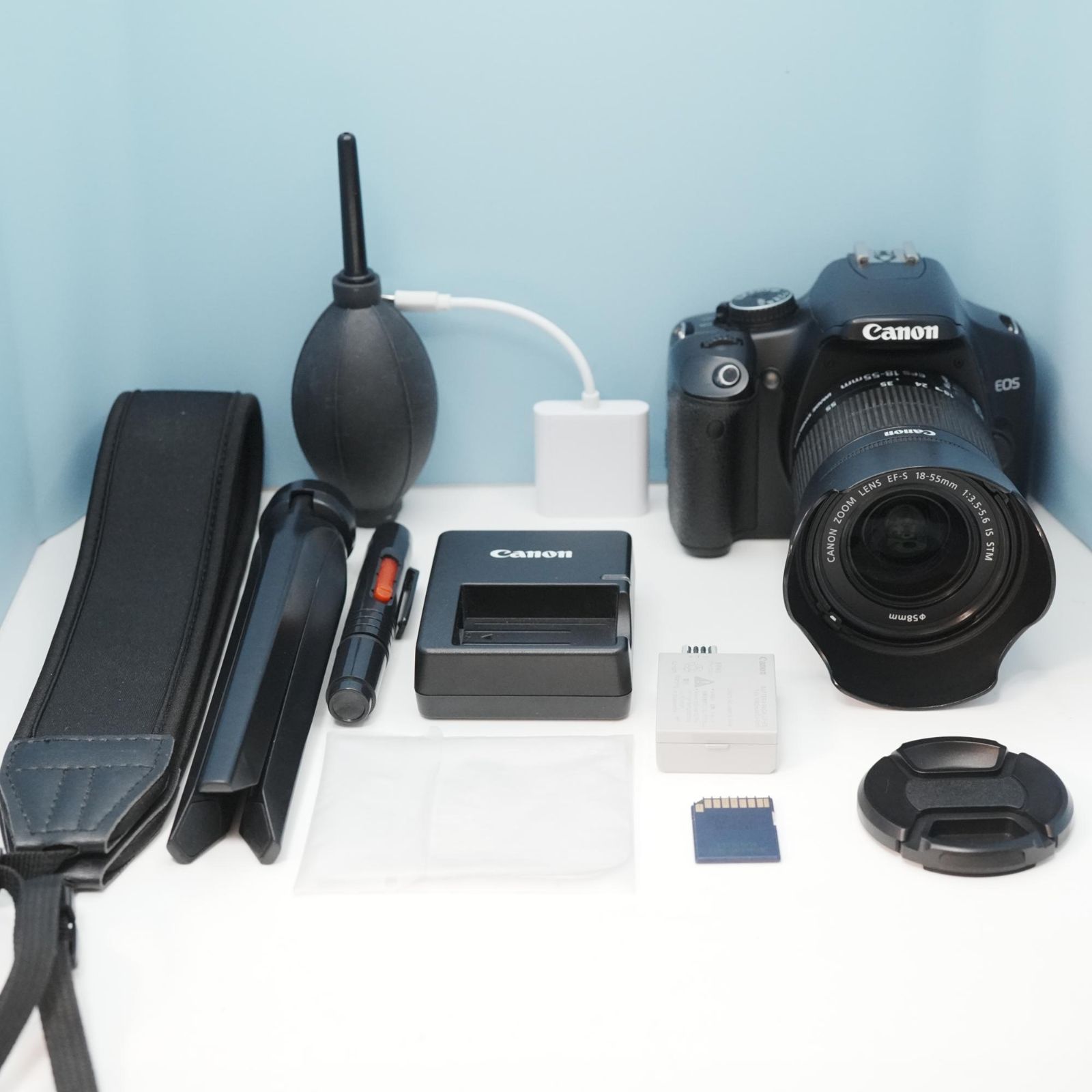 Canon EOS kiss X2 一眼レフ スマホ転送OK フルセット 極美品 a6921