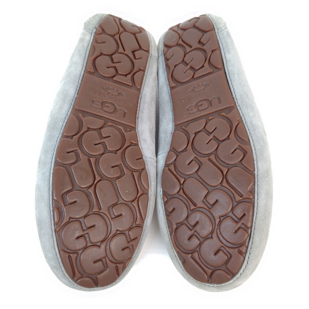 ☆ほぼ未使用☆UGG アグ モカシン 25 ムートン スエード フラット 