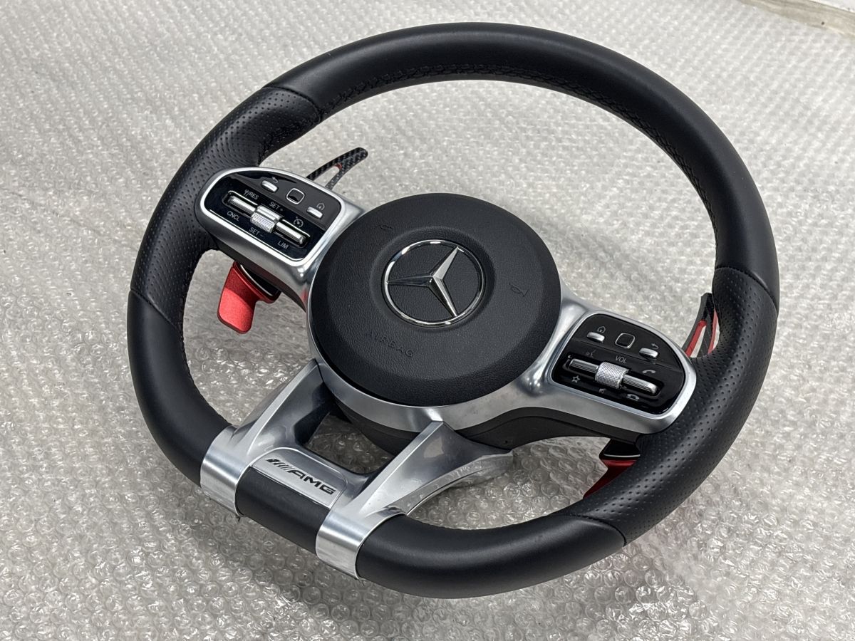 特価品】メルセデス ベンツ 純正 D型 ステアリング AMGタイプトリム