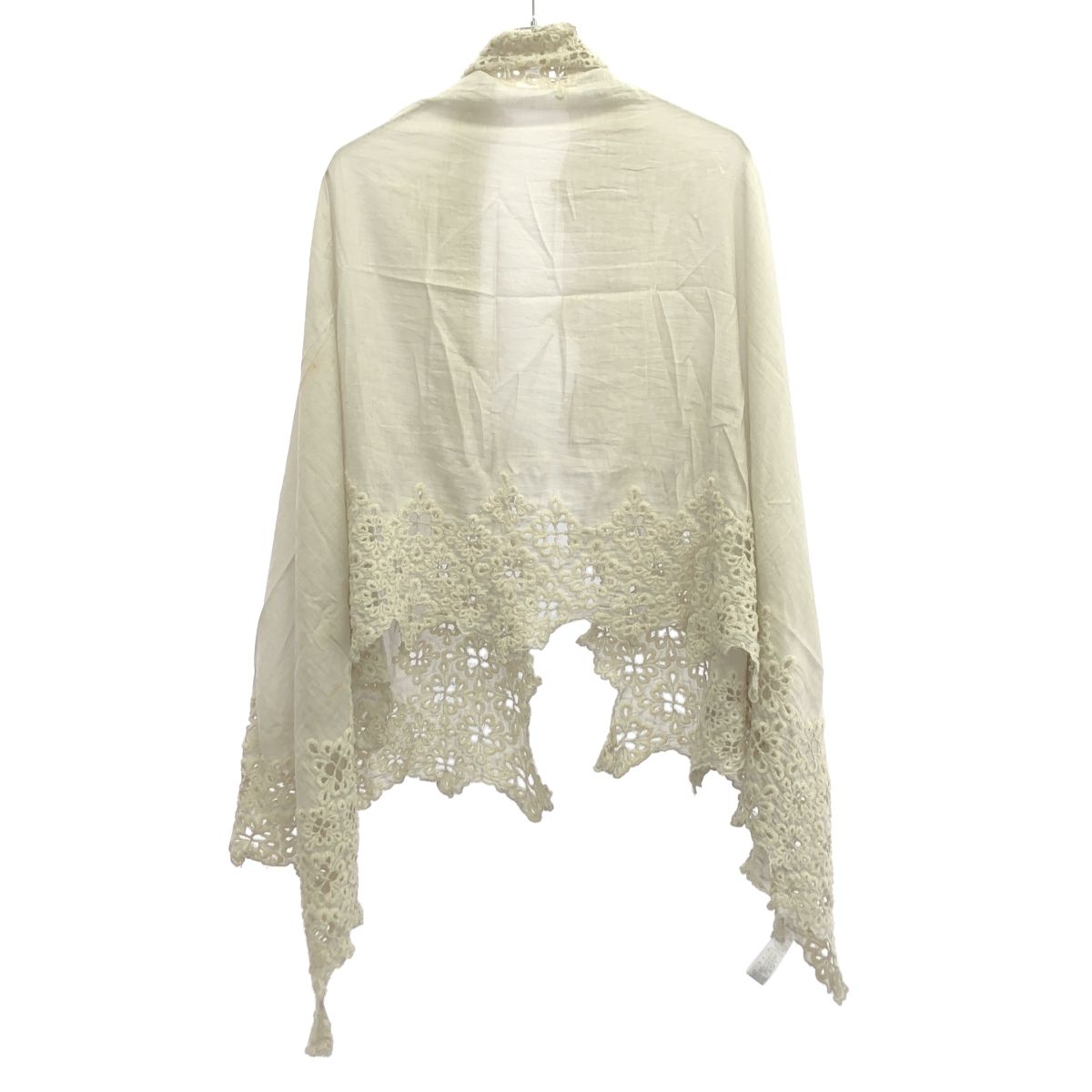 美品 falierosarti ファリエロサルティ ストール グレー系 Faliero Sarti ファリエロサルティ レースストール グレー系 - メルカリ