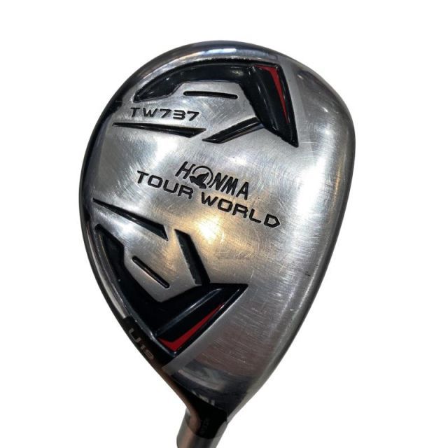 【中古】 本間ゴルフ TOUR WORLD TW737 19° ユーティリティ UT リシャフト (フレックスその他) メンズ 男性用 右利き 右用 Cランク ゴルフクラブ