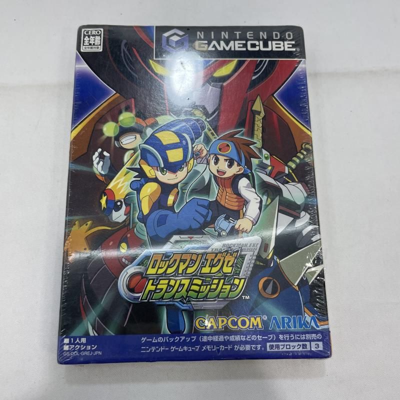 【中古】NGC）W)未開封)ロックマンエグゼ トランスミッション 廉[19]