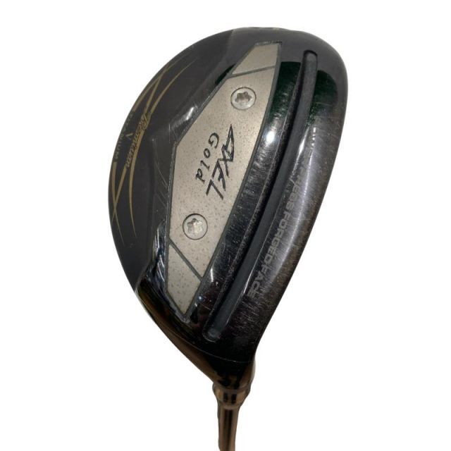 【中古】 つるや AXEL Gold Premium V U6 ユーティリティ UT AXEL Gold Premium V(ユーティリティ) (フレックスS) メンズ 男性用 右利き 右用 Dランク ゴルフクラブ