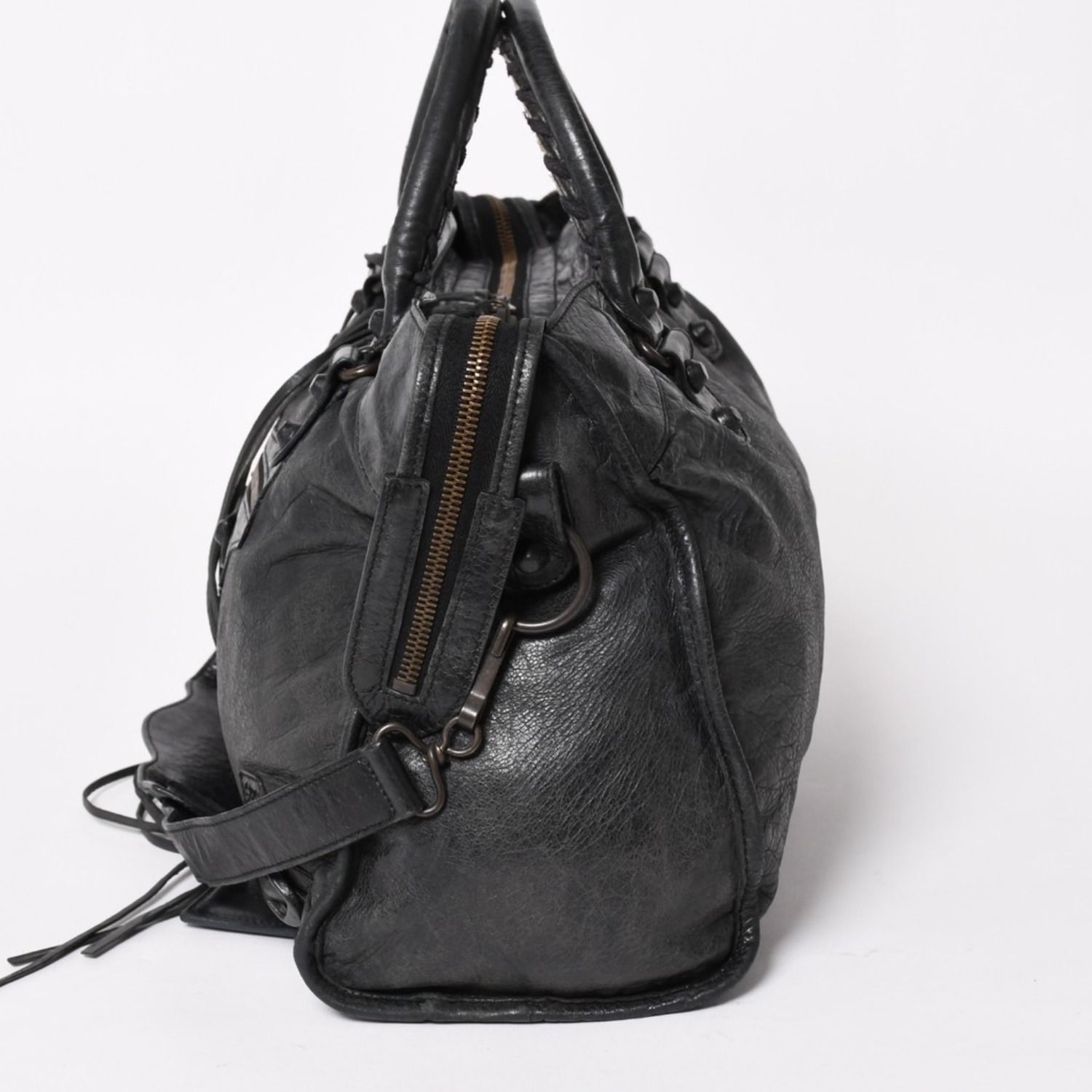BALENCIAGA バレンシアガ バッグ ザ シティ 2WAY バッグ ブラック