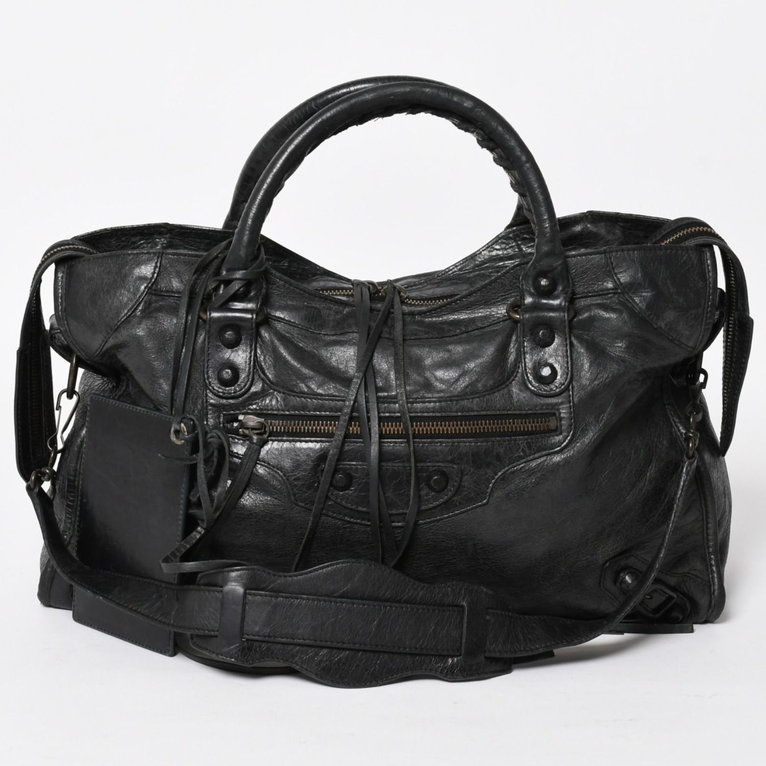 BALENCIAGA バレンシアガ バッグ ザ シティ 2WAY バッグ ブラック