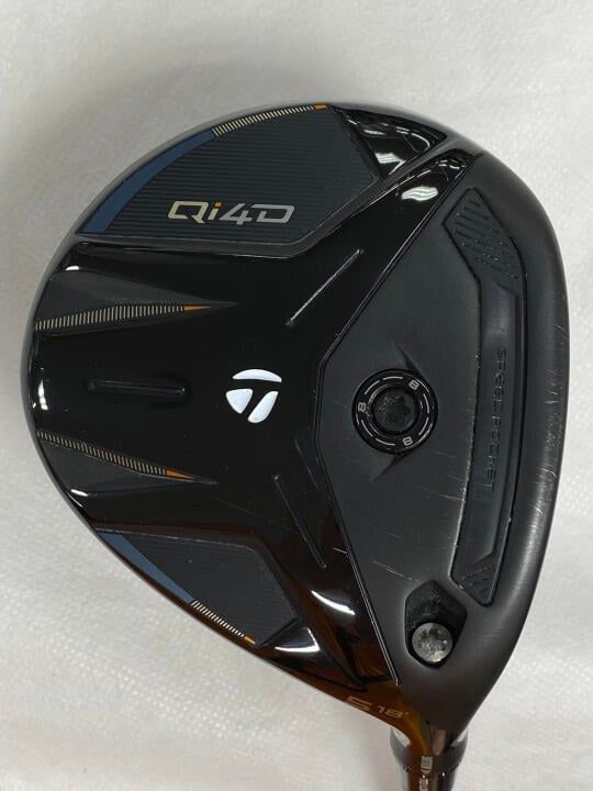 テーラーメイド　Qi4D　18度　ディアマナシルバーTM 55　Sフレックス　フェアウェイウッド　中古　ゴルフドゥ！倉敷笹沖店【最短即日発送】