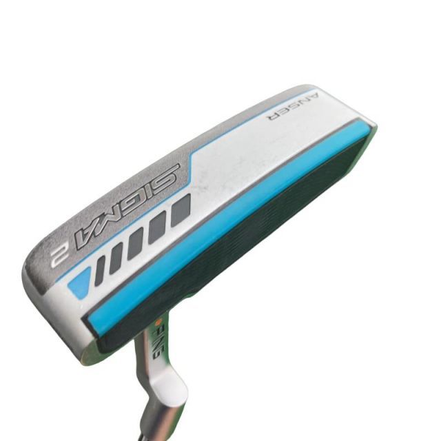 【中古】 ピン SIGMA 2 ANSER プラチナム 33インチ(PP60) パター PT スチール (フレックスその他) メンズ 男性用 右利き 右用 Cランク ゴルフクラブ
