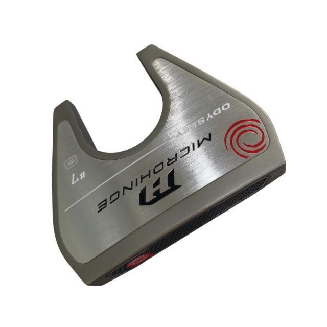 【中古】 オデッセイ MICROHINGE #7 S 34インチ パター PT スチール (フレックスその他) メンズ 男性用 右利き 右用 Cランク ゴルフクラブ
