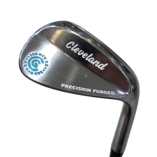 【中古】 クリーブランド Cleveland 588 RTX 2.0 PRECISION FORGED 54°/10° ウェッジ WG 純正特注シャフト (フレックスその他) メンズ 男性用 右利き 右用 Cランク ゴルフクラブ
