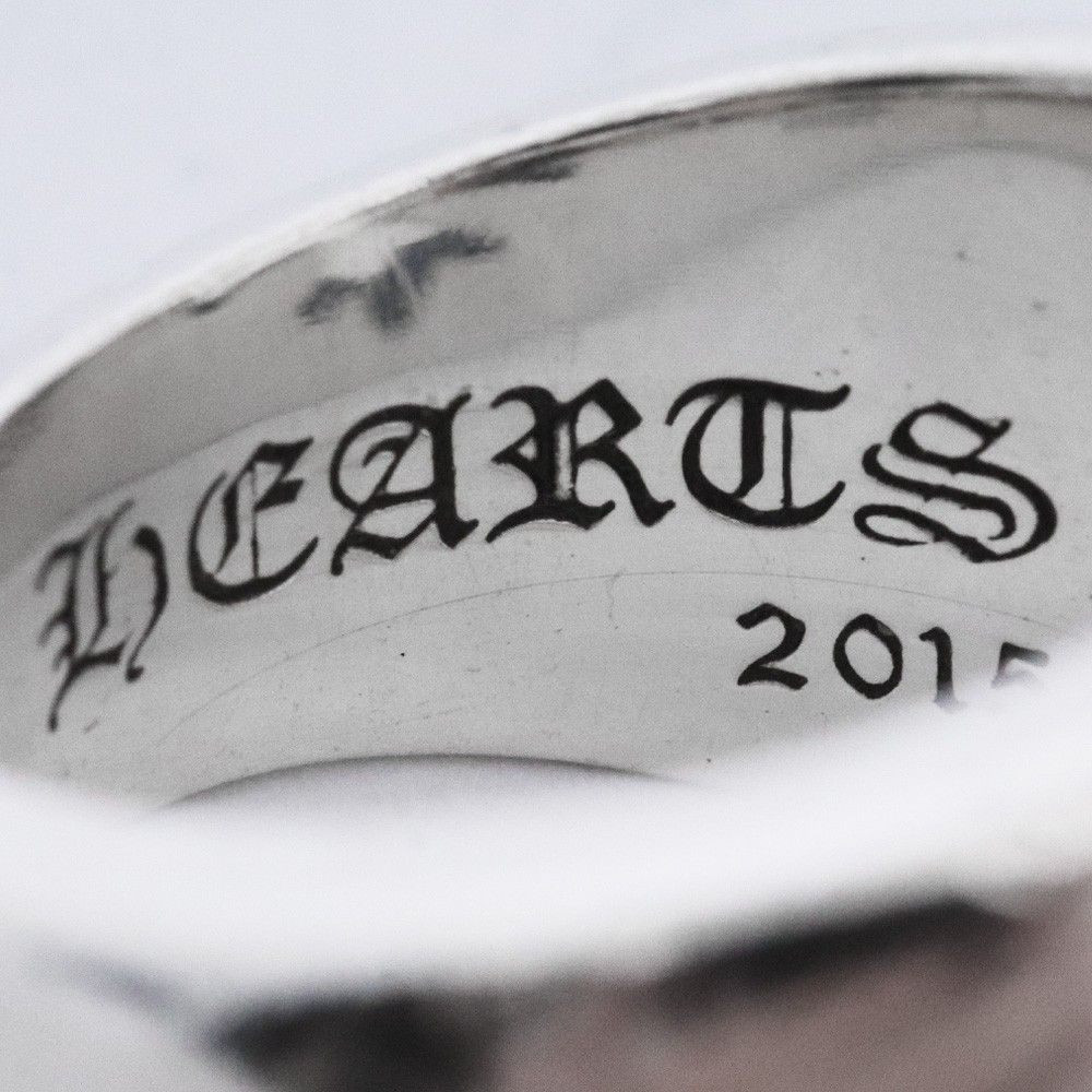 16号 CHROME HEARTS ネガティブスペース CHプラスリング シルバー