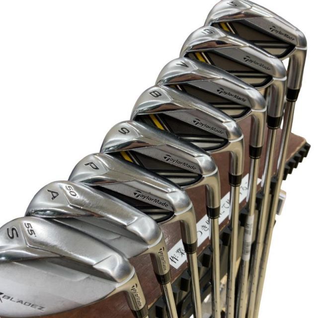 【中古】 テーラーメイド ROCKET BLADEZ 8S USA アイアンセット IR ROCKET FUEL 85 STEEL (フレックスS) メンズ 男性用 右利き 右用 Cランク ゴルフクラブ