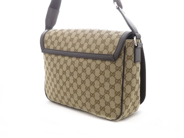 GUCCI グッチ バッグ GGショルダーバッグ ベージュ/ダークブラウン