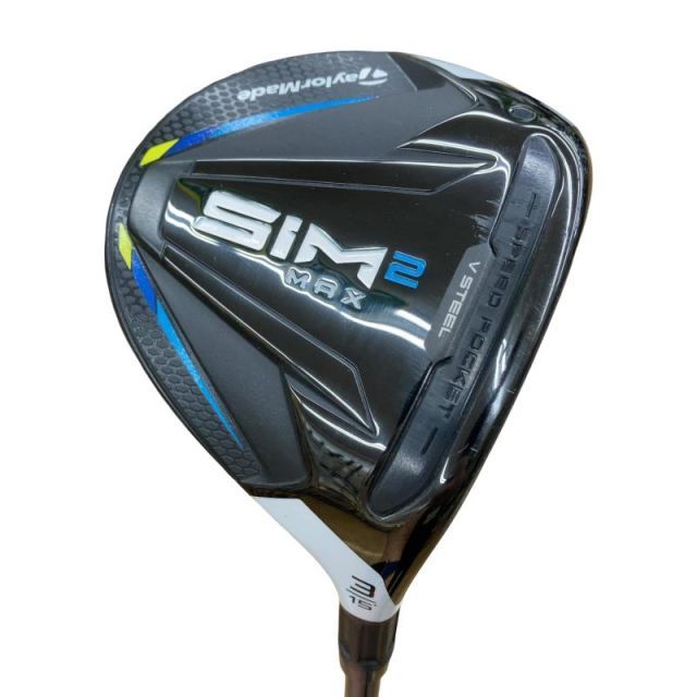 【中古】 テーラーメイド SIM2 MAX 3W フェアウェイウッド FW TENSEI BLUE TM50(SIM2 FW) (フレックスS) メンズ 男性用 右利き 右用 Cランク ゴルフクラブ
