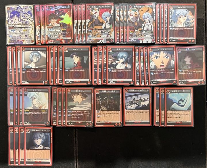 デッキ】新世紀エヴァンゲリオン赤疑似シン化【UNIONARENA】※1枚UR