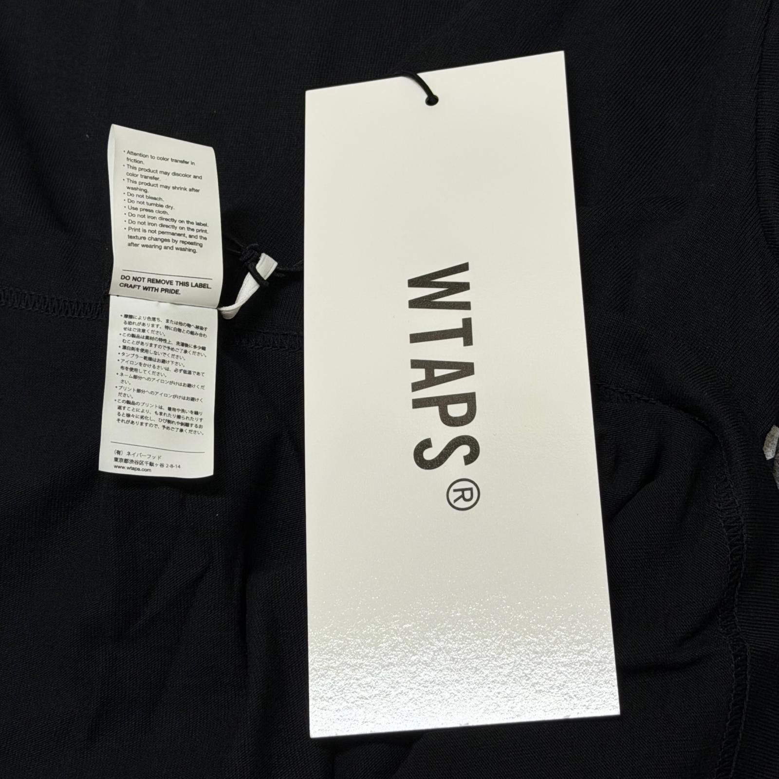 未使用 WTAPS DOT SIGHT/SS/COTTON ドットサイトTシャツ ダブル