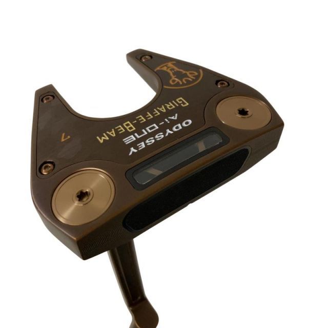 【中古】 オデッセイ Ai-ONE GIRAFFE-BEAM #7 34インチ パター PT STROKE LAB 90 スチール (フレックスその他) メンズ 男性用 右利き 右用 Bランク ゴルフクラブ