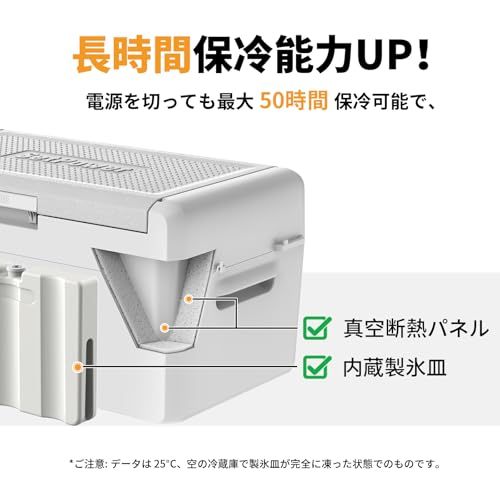 ☆新品☆Setpower RF25 車載冷蔵庫 2室【内蔵ハードタイプ保冷剤 50
