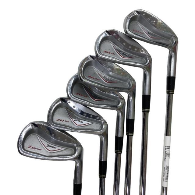 【中古】 ダンロップ SRIXON ZR-600 6S アイアンセット IR Dynamic Gold (フレックスS) メンズ 男性用 右利き 右用 Cランク ゴルフクラブ