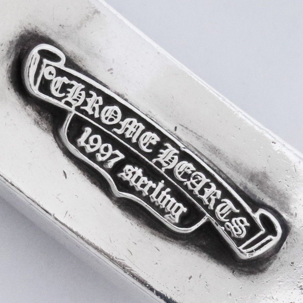 クロムハーツ  フローラルクロスIDブレスレットクラシックチェーン　13リンク CHROME HEARTS フローラルクロスIDブレスレット クラシックチェーン 13
