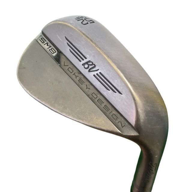 【中古】 タイトリスト VOKEY SPIN MILLED SM8 ジェットブラック 52°/08°F USA ウェッジ WG Dynamic Gold (フレックスその他) メンズ 男性用 右利き 右用 Cランク ゴルフクラブ