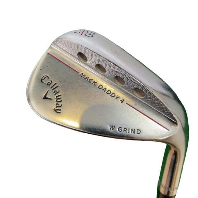 【中古】 キャロウェイ MACK DADDY 4 クロムメッキ 50°/12°W ウェッジ WG NS PRO MODUS3 TOUR120 (フレックスS) メンズ 男性用 右利き 右用 Cランク ゴルフクラブ