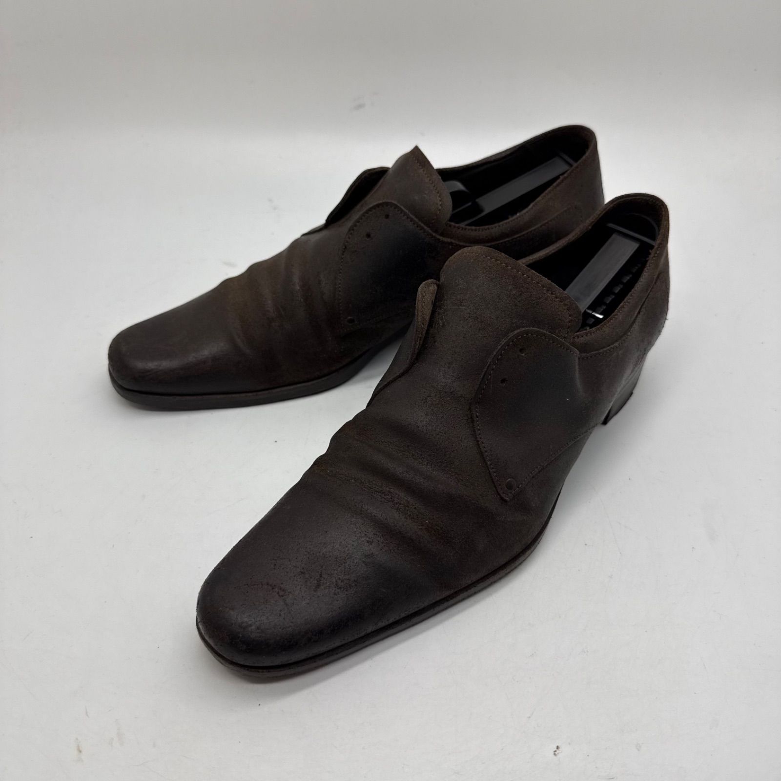 PREMIATA y2k italy archive slipon Leather shoes UK6.5 プレミアータ 