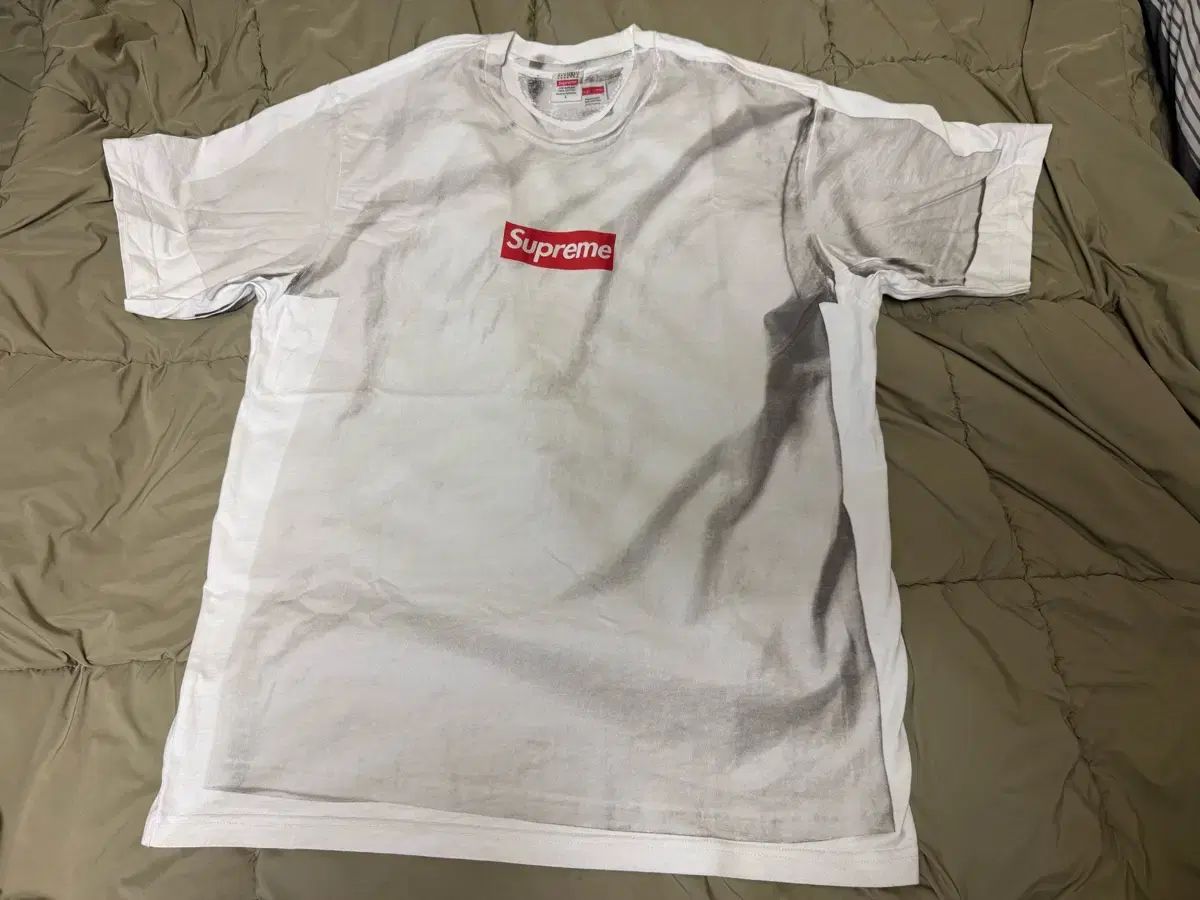 L シュプリーム x MM6 Maison Margiela エムエムシックス メゾン マルジェラ ボックスロゴ Tシャツ