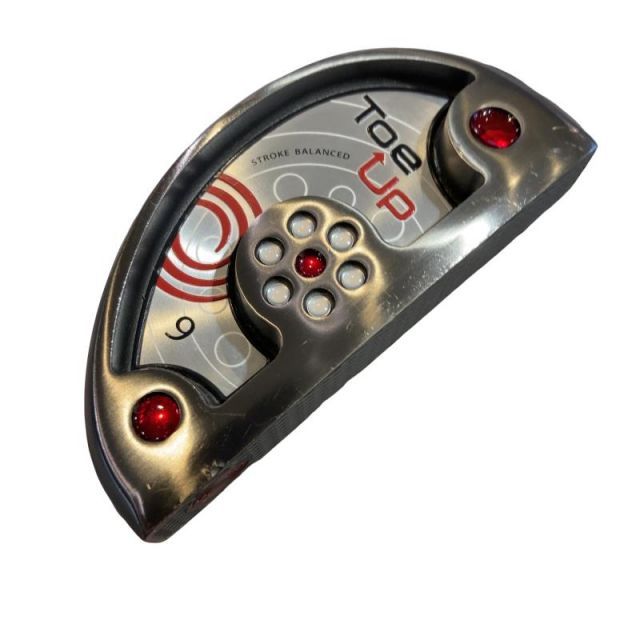 【中古】 オデッセイ Toe Up #9 34インチ パター PT スチール (フレックスその他) メンズ 男性用 右利き 右用 Bランク ゴルフクラブ