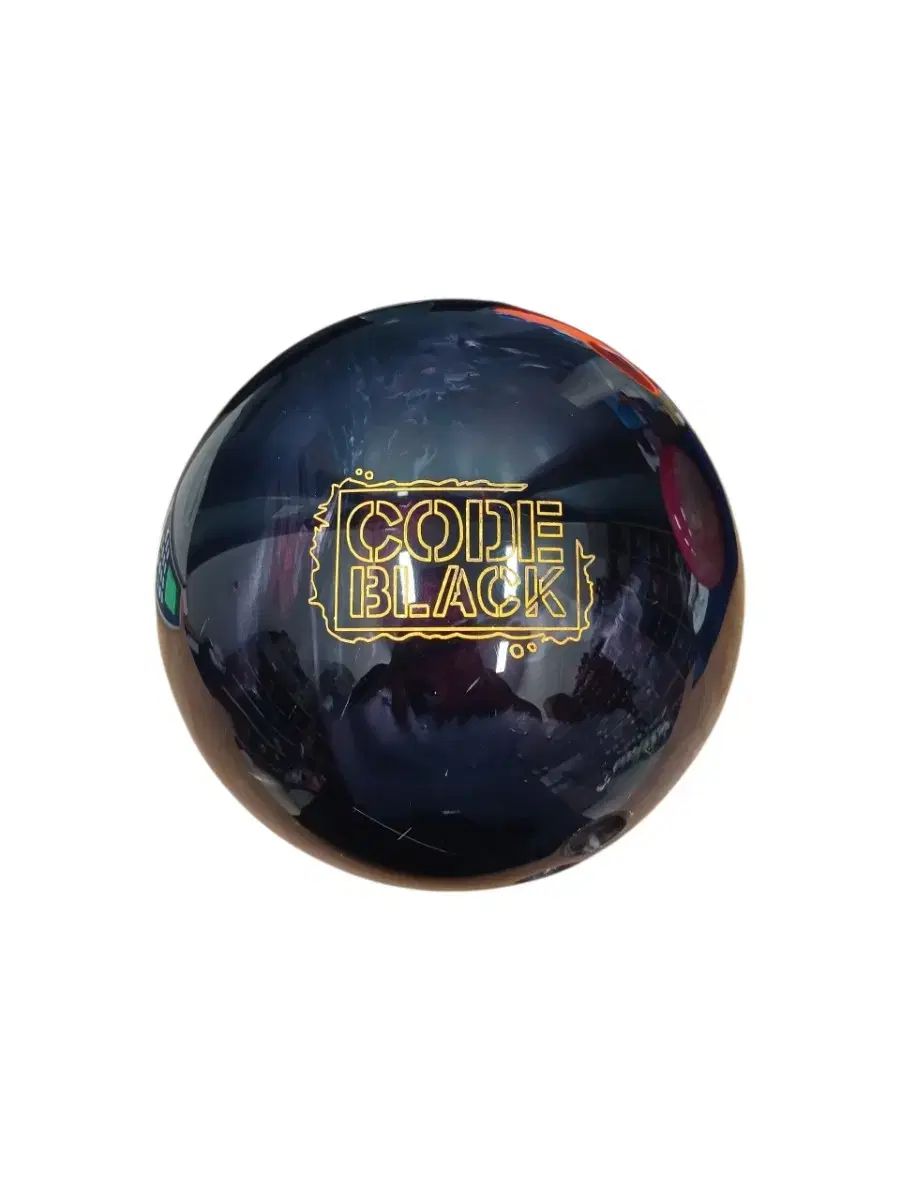 中古ボーリングボール 復元完了 15p トゥーフィンガー コードブラック