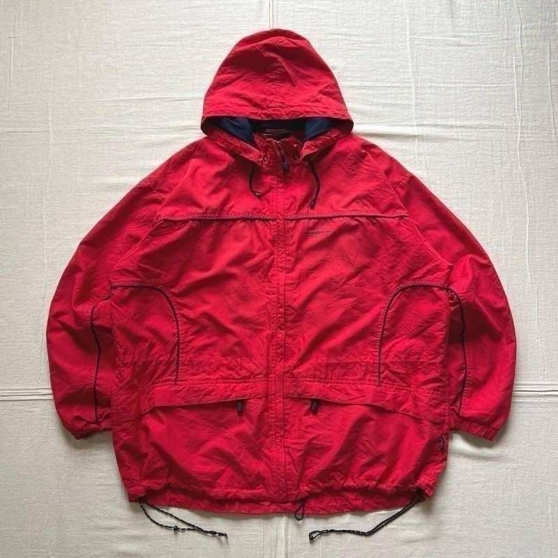 UMBRO 八の字 y2k XL archive ギミックナイロンジャケット 90s vintage archive OLD UMBRO アンブロ ギミック ナイロンジャケット