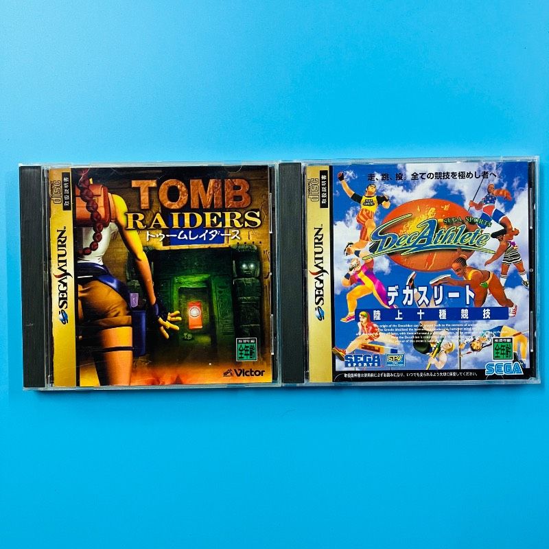 【1点帯あり】【2点セット】セガサターン トゥームレイダース デカストリート SEGA セガ SS 55,000円
