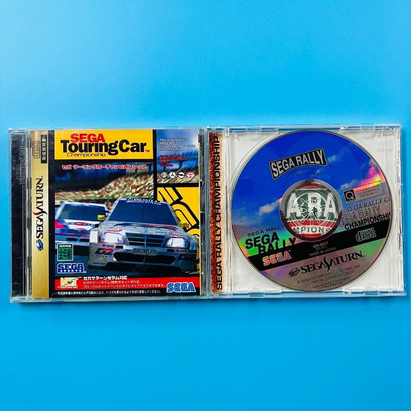 【2点セット】セガサターン セガ・ツーリングカー・チャンピオンシップ セガラリー・チャンピオンシップ SEGA セガ SS ①