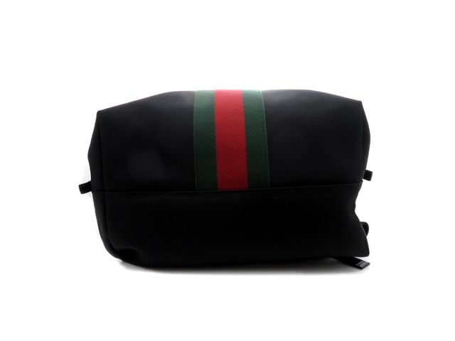 GUCCI グッチ バッグ シェリーライン バックパック ブラック
