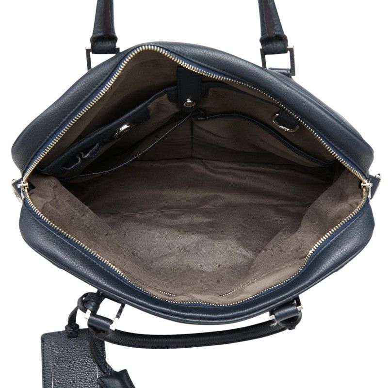 【美品】PELLE MORBIDA ペッレモルビダ ビジネスバッグ 2way 紺 ペッレモルビダ ブリーフケース ビジネスバッグ ショルダー 2WAY