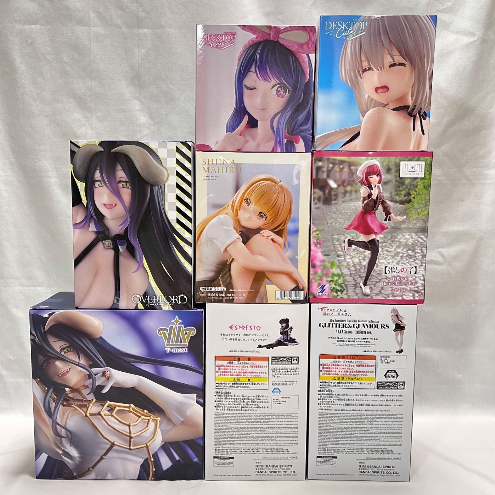 8点セット】美少女プライズフィギュア まとめ売り 推しの子 オーバー