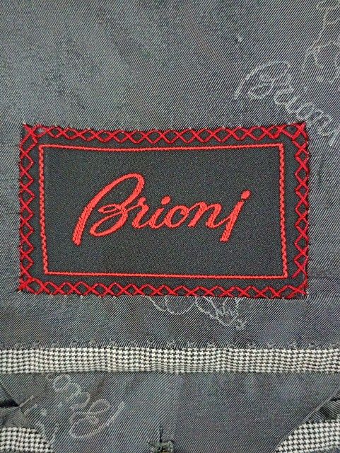 P286 [人気] Brioni ブリオーニ テーラードジャケット C4 グレー