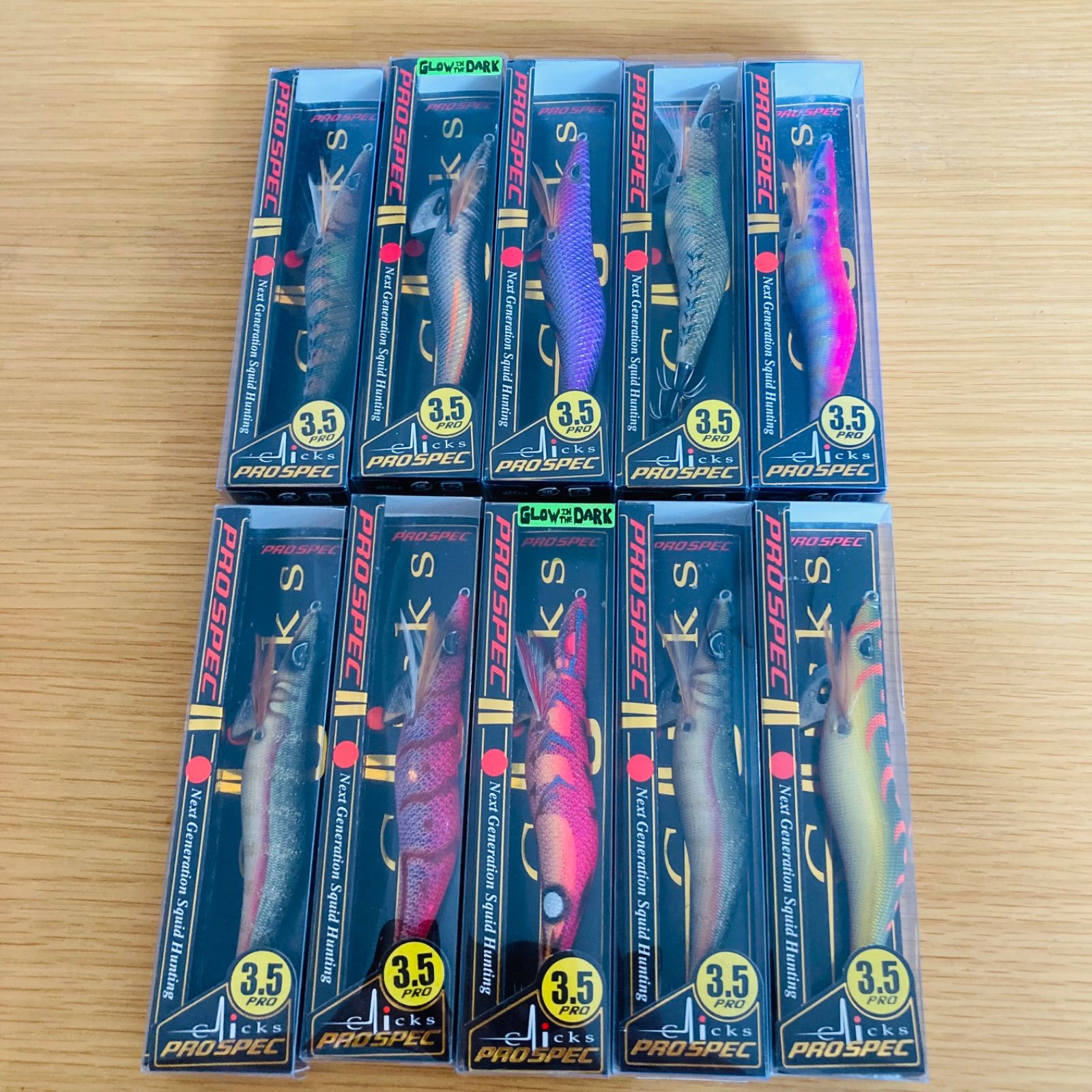 クリックス プロスペック 3.5号 薩摩伝承カラー エギ エギセット Crono ProSpec Clicks Egi Squid Jig Calamari 7,599円