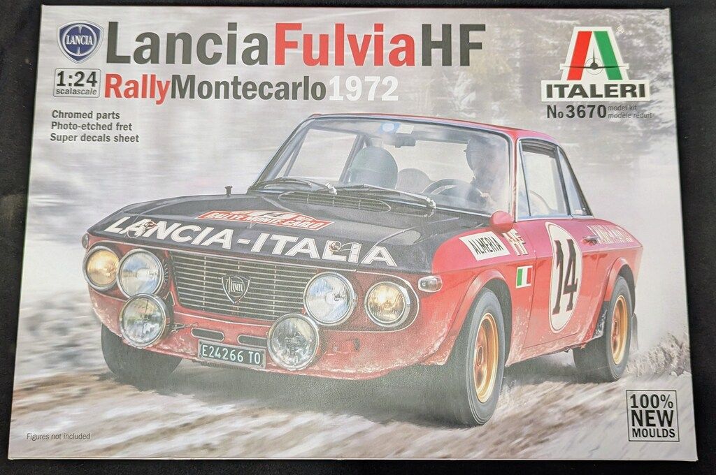 ITALERI 1/24 ランチア フルビア HF 1972 ラリー モンテカルロ ウィナー (日本語対訳補足説明書付属 6,023円