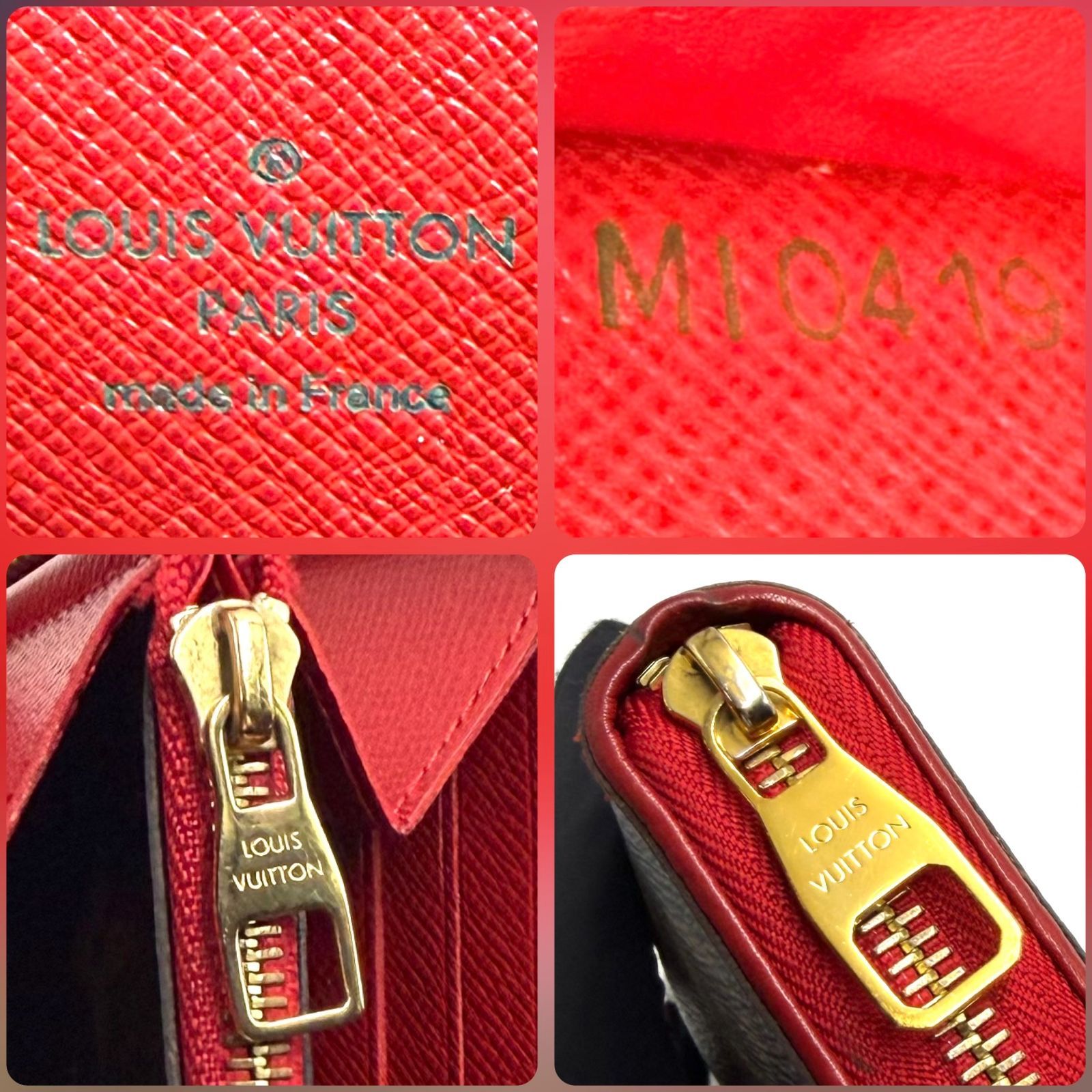 ルイヴィトン LOUIS VUITTON モノグラム ジッピーウォレット 