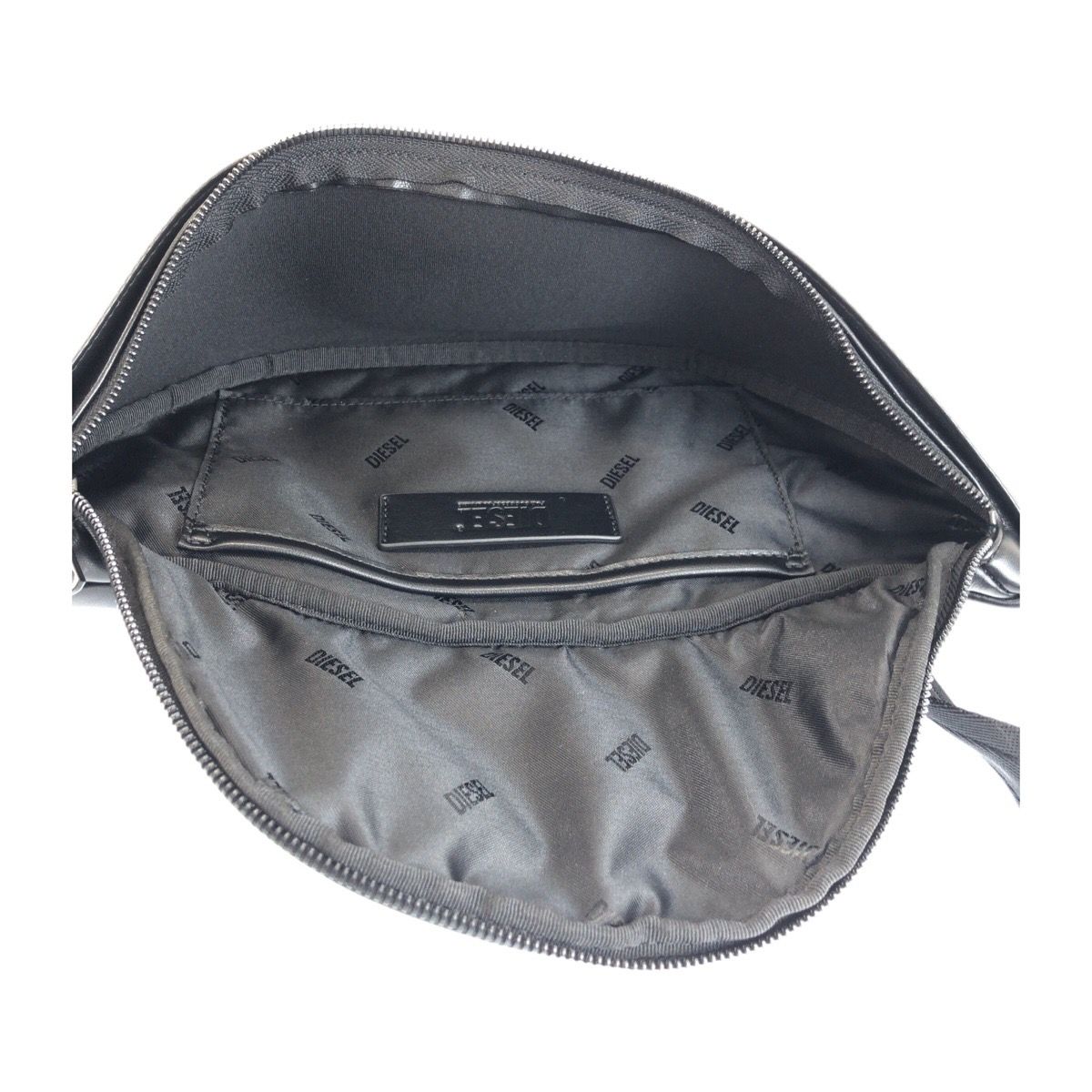 超美品 DIESEL ディーゼル ブラック 黒 ポリウレタン X10261 ボティ