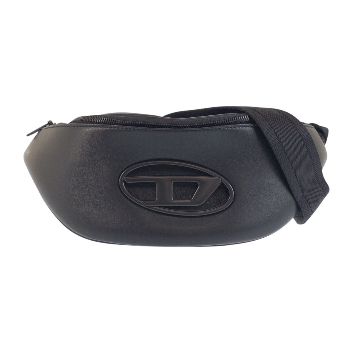 超美品 DIESEL ディーゼル ブラック 黒 ポリウレタン X10261 ボティ