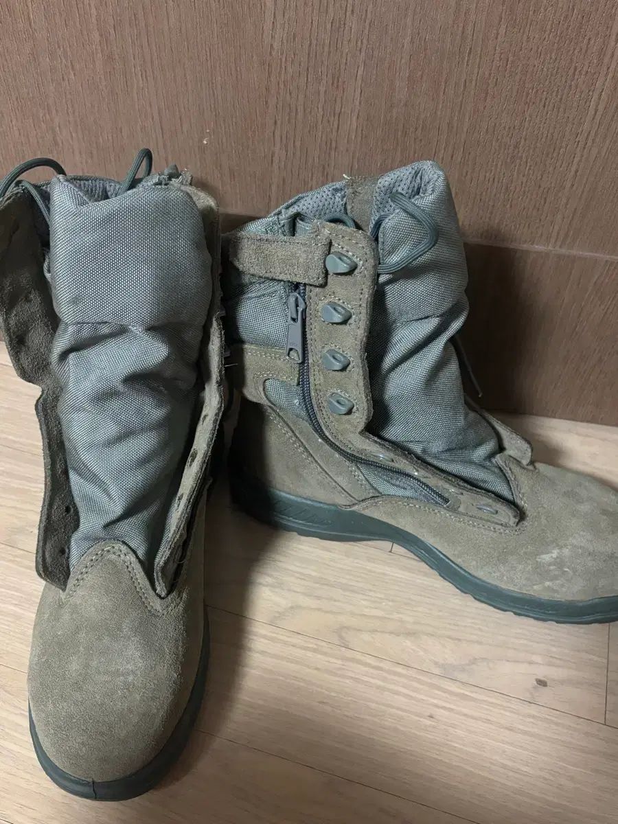 (新品) Belleville アメリカ空軍靴 セージグリーン ミリタリーブーツ 0 80W 260