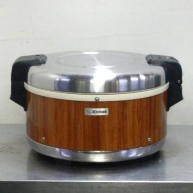 2022年製 象印 電子 保温 ジャー 木目 TH-GA40 100V 2升 4L W460D380H250mm 5.0kg