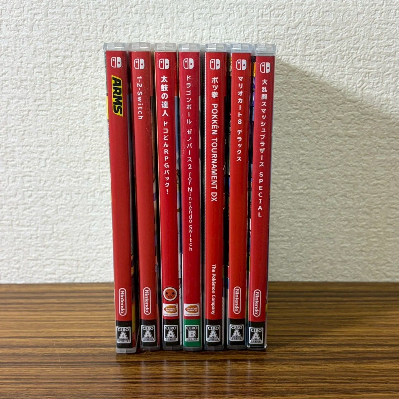 人気作まとめ売り】Nintendo Switch ソフト 7本セット 動作確認済