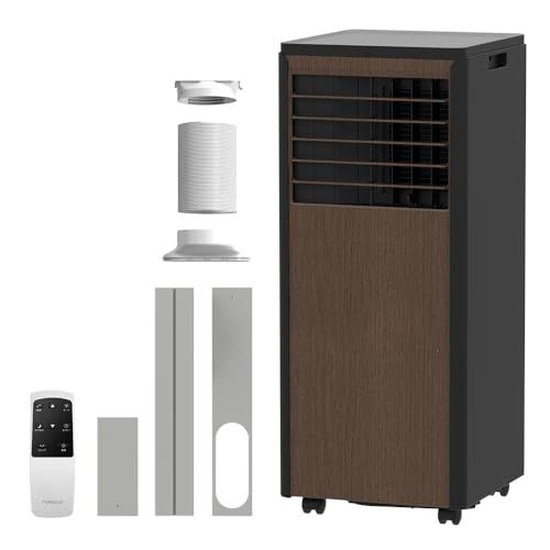 ☆新品☆スポットクーラー 除湿 送風モード付 9畳 木目調風 工事不要 冷房能力2.2kW 除湿能力 35L/日 どこでも設置 オンタイマー オフタイマー リモコン付 ダークウッド EC-S0814DW