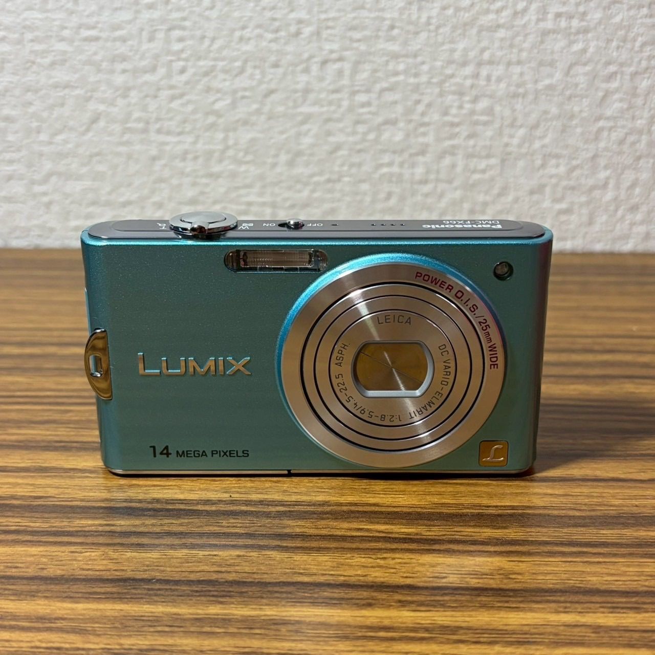 付属品完備/箱付/美品】Panasonic LUMIX DMC-FX66 ブルー - メルカリ