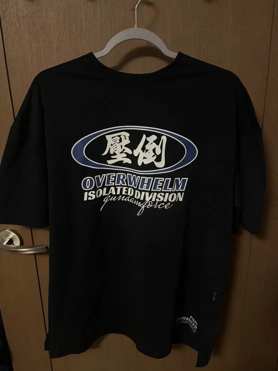 OVERWHELM 압도 ブラック 半袖Tシャツ M