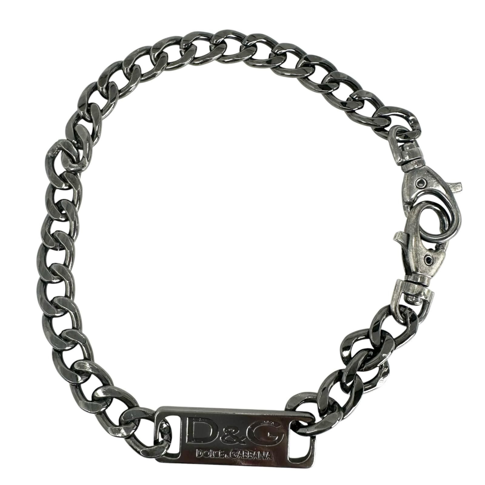 新着】DOLCE&GABBANA 二重巻き GP シルバー ブレスレット - メルカリ